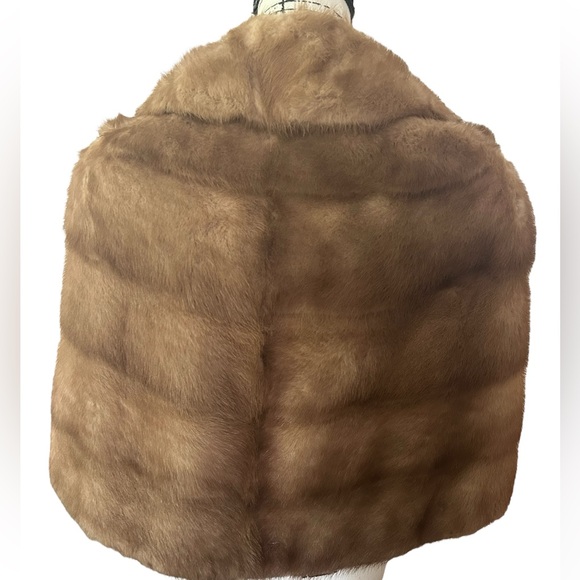 1980s Vintage Authentic Autumn Haze Mink Fur Stole - Picture 7 of 16